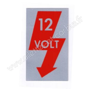 AUTOCOLLANT 12V COX COMBI