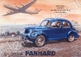 CARTE POSTALE DYNAX VINTAGE