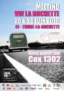 rassemblement VW à Thoré-La-Rochette