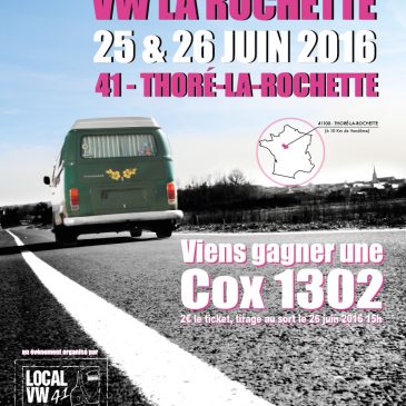 rassemblement VW à Thoré-La-Rochette