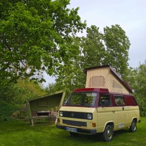 VW combi en location Bretagne